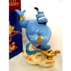   Magic Carpet Aladdin Genie Figural Music Box By Schmid