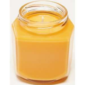   oz Oval Hex Soy Candle   Asian Amber   Handmade 