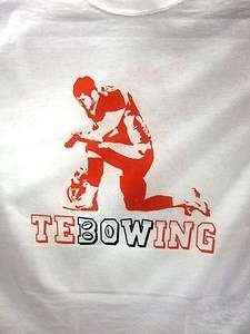 TIM TEBOW BELIEVE IN TEBOWING TSHIRT NFL PRAY DENVER WOMEN, YOUTH 
