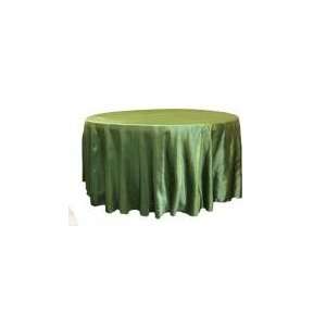  Wholesale wedding Satin 120 Round Tablecloth   Clover 