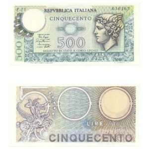  Italy 1979 500 Lire, Pick 94 