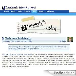  The Theatrefolk Weblog Kindle Store Theatrefolk