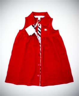 NWT BURBERRY BABY GIRLS NOVA DRESS sz 18 24 MONTHS CHILDRENS TODDLER 
