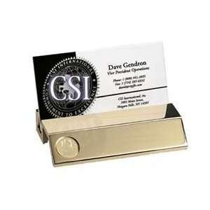  Albany   Business Card Holder   Gold
