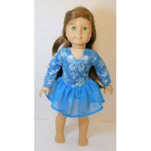  American Girl Doll Clothes Blue Skate Outfit Toys & Games