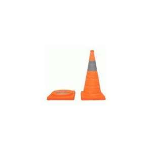  18inch Collapsible Reflective Safety Traffic Cone with 