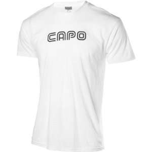   Capo 80s T Shirt   Short Sleeve   Mens White, L