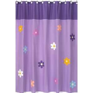    Danielles Daises Shower Curtain by JoJo Designs Purple Baby