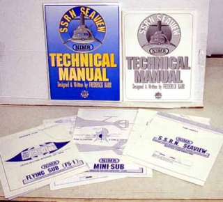Seaview Technical Manual Voyage Bottom Sea Blueprints  