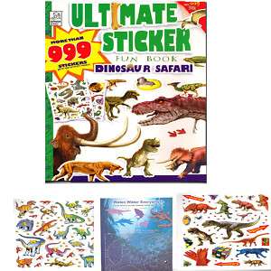 Ultimate Dinosaur Safari 999+ Stickers Activity Book  