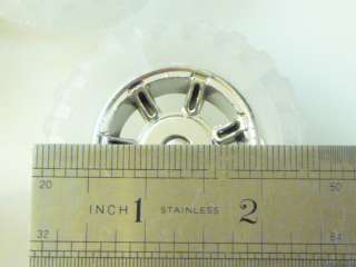   Plastic transparency Wheels 2.5 diameter, 1 1/4 thick for Robot,car
