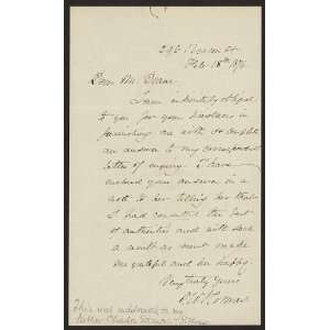    Oliver Wendell Holmes to Charles Deane, Bookplates