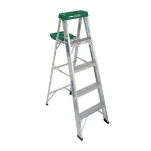  Werner 5 Type II Aluminum Step Ladder (225 lb. Capacity 