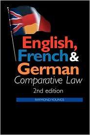 English, French And German Comparative Law, (1859419240), Raymond 