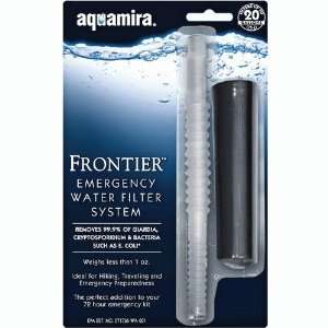    Frontier Emergency or Travel Pocket Water Filter