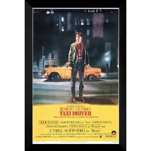   Taxi Driver FRAMED 27x40 Movie Poster Robert De Niro