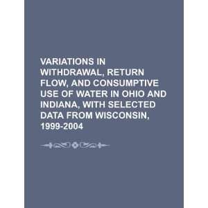  Variations in withdrawal, return flow, and consumptive use of water 