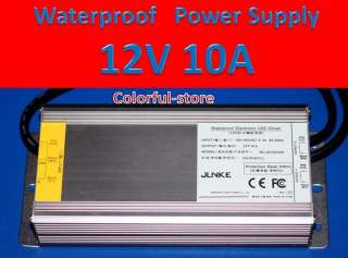 12V10A 120W LED Driver Power Supply Waterproof Outdoor  