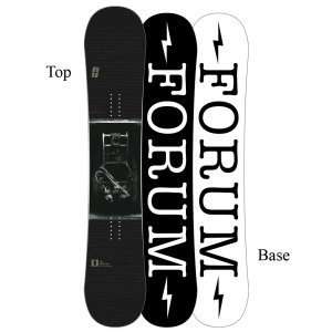  Forum Destroyer Doubledog Wide Snowboard Mens Sports 
