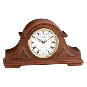   Thomas MOK007003 Buckingham Tambour Mantle Clock w/ Westminster Chimes