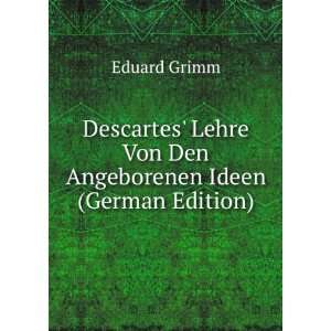  Descartes Lehre Von Den Angeborenen Ideen (German Edition 