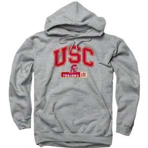  USC Trojans Grey Chambers Hooded Sweatshirt Sports 