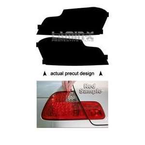 BMW 1 Series 2008 2009 2010 2011 Tail Light Vinyl Film Covers ( RED 