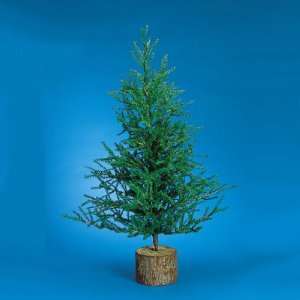  3 Rustic Artificial Pistol Pine Christmas Tree   Unlit 
