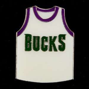  NBA Milwaukee Bucks Team Jersey Pin