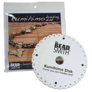 LOT 5 KUMIHIMO Round Disk PLATE~Create BRAIDS JAPANESE  