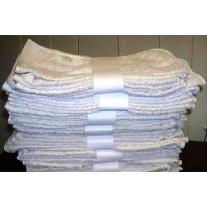  Wash Cloths, 12 x 12, White  Case of 48