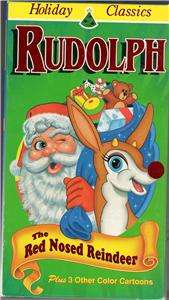 RUDOLPH THE RED NOSED REINDEER VHS VIDEO  