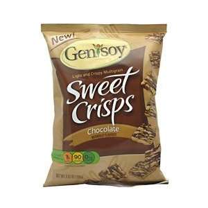  GeniSoy/Sweet Crisps/Chocolate/3.52 oz/12 CS Health 