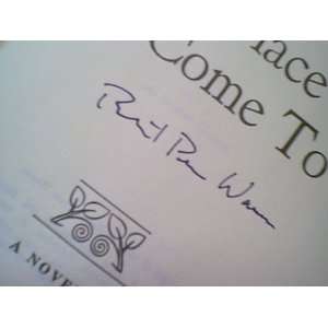  Warren, Robert Penn A Place To Come To 1977 Book Signed 
