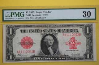 1923 Legal Tender United States Note **PMG 30 VERY FINE**  