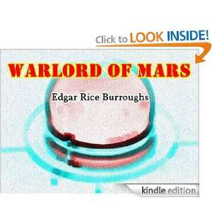 Warlord of Mars Edgar Rice Burroughs  Kindle Store