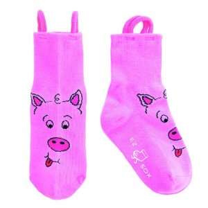  Ez Sox Socks Piggy Sz 4 6