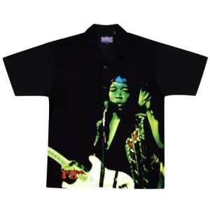 JIMI HENDRIX Dragonfly Live On Stage Shirt Casual High Quality Button 