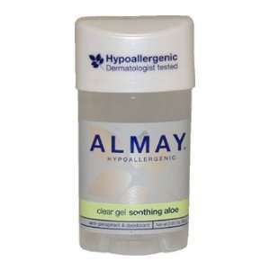   Gel Soothing Aloe Deodorant by Almay for Unisex   2.25 oz Deodorant
