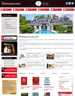   money making Real Estate Store  affliate Website for sale  