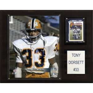 NCAA Football Tony Dorsett Pittsburgh Panthers Player Plaque  