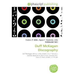  Duff McKagan Discography (9786133715721) Books