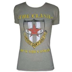  The Clash   Rock The Casbah Juniors/Girls shirt 