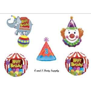   Third BIRTHDAY PARTY Balloons Decorations Supplies 