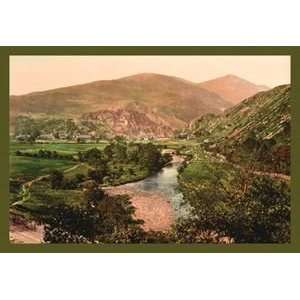  Aberglasym, Beddgelert, Wales   12x18 Framed Print in 