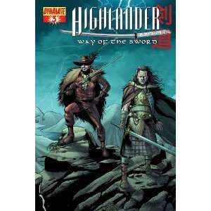   WAY OF THE SWORD 3 DYNAMITE COMIC BOOK COVER B 