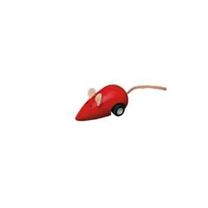  Plan Toys Moving Wooden Red Mouse Toys & Games
