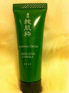Kose Medicated Junkisui Washing Cream   acne prevention  