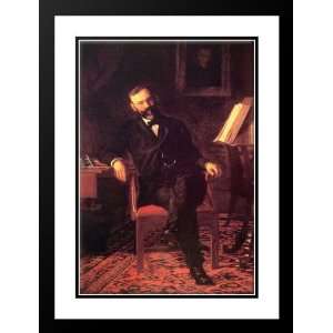  Eakins, Thomas 19x24 Framed and Double Matted Dr John H 