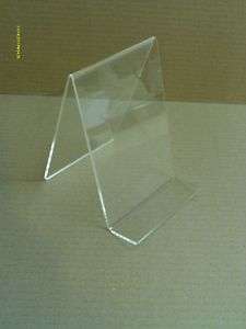 12x ACRYLIC BOOK EASEL/ARTWORK DISPLAY STAND (height 6)  